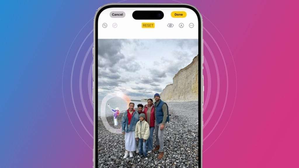 Photo Cleanup di iOS 26