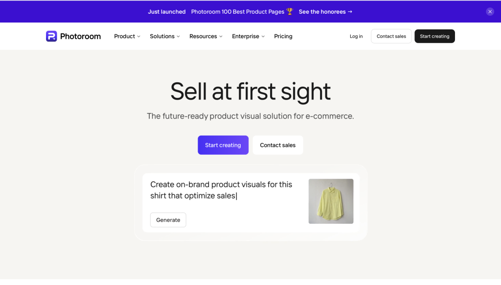Photoroom - best free ai ecommerce automation tools