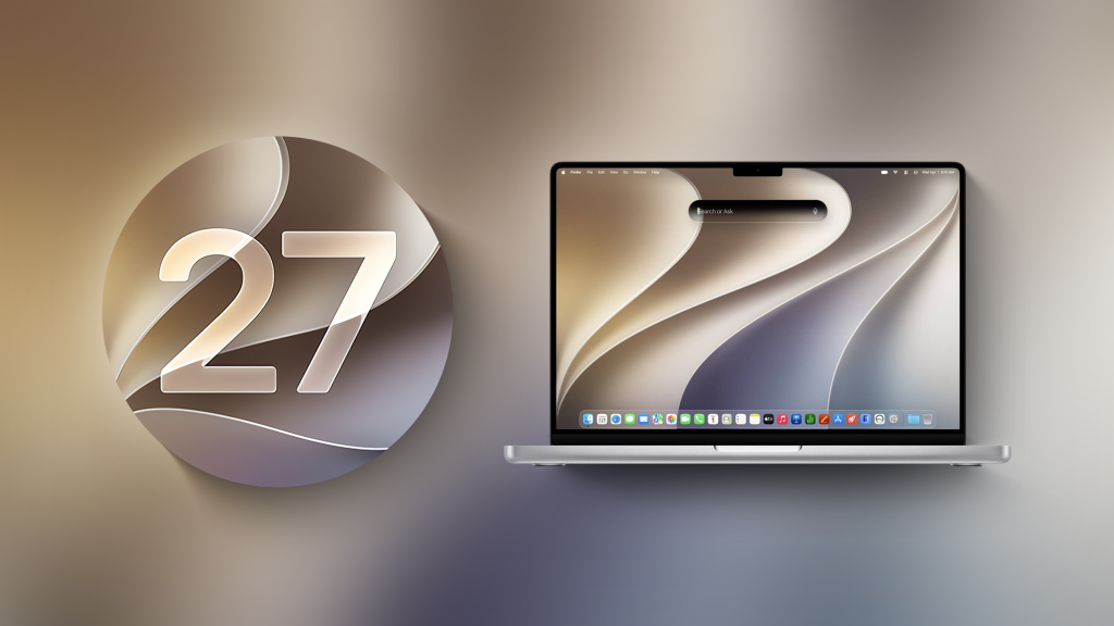 macOS interface showcasing smooth multitasking and high performance on Apple Silicon. • Clean desktop view of the latest macOS running efficiently on a Mac.